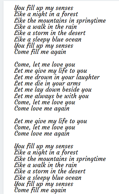 Annies song
